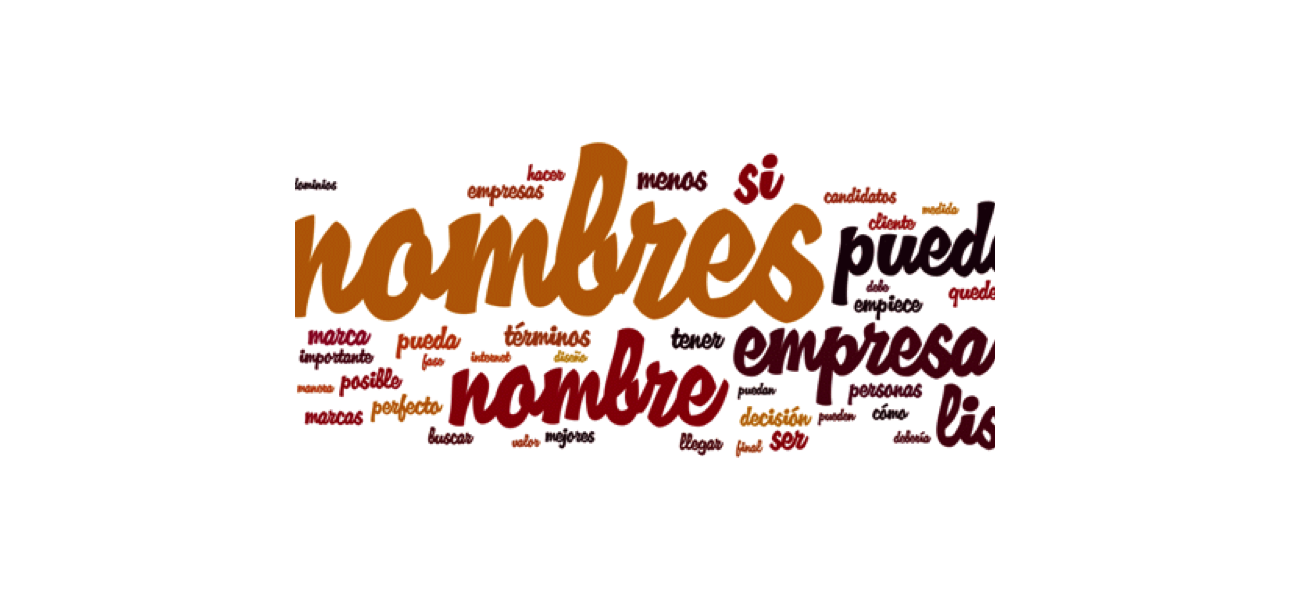 Cuatro claves para elegir el nombre de tu empresa