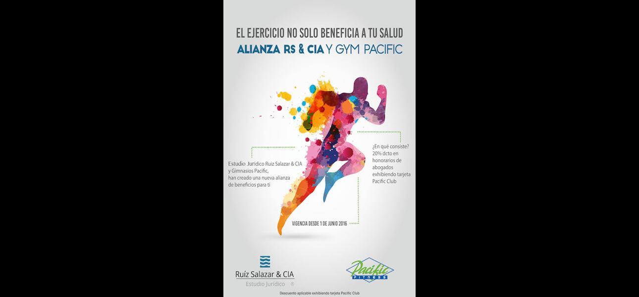 Alianza entre pacific fitness y ruiz salazar & cia.