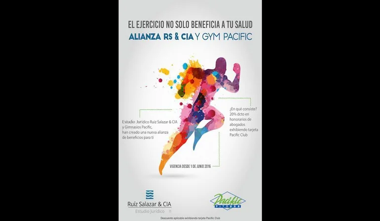 Alianza entre pacific fitness y ruiz salazar & cia.
