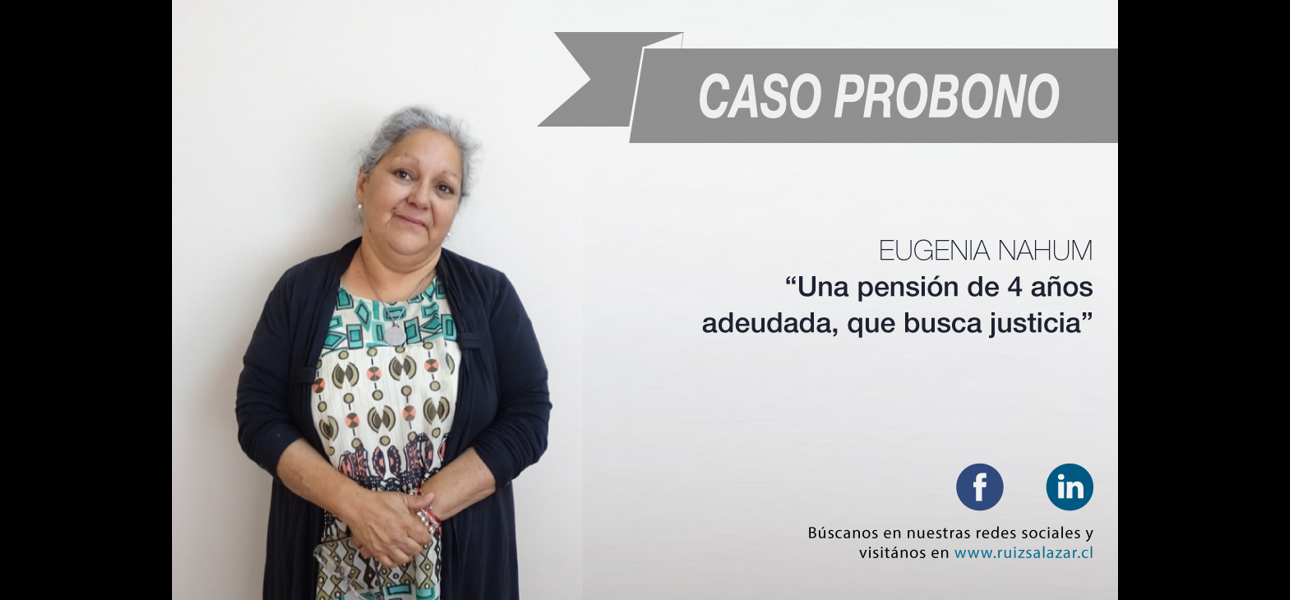 Nuestro caso probono de agosto