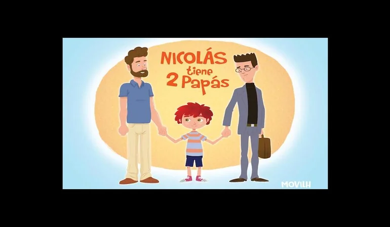 Cuento nicolás tiene 2 papás